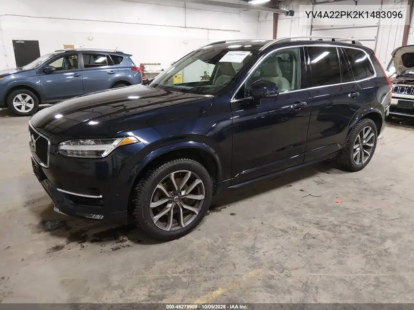 2019 VOLVO XC90 VIN YV4A22PK2K1483096 — фото 2