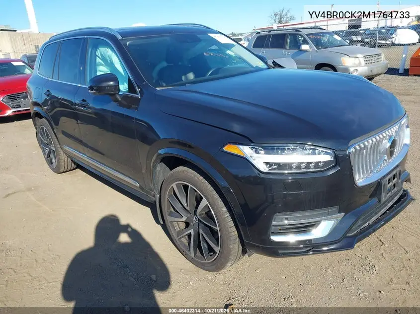 VOLVO XC90 2021, VIN YV4BR0CK2M1764733
