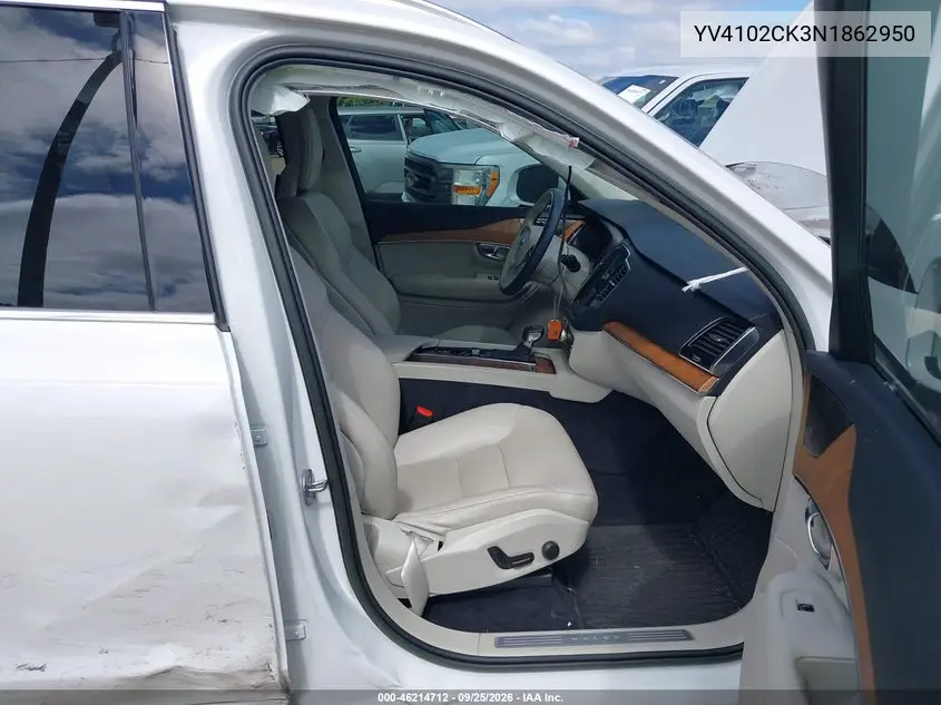 2022 VOLVO XC90 VIN YV4102CK3N1862950 — фото 5
