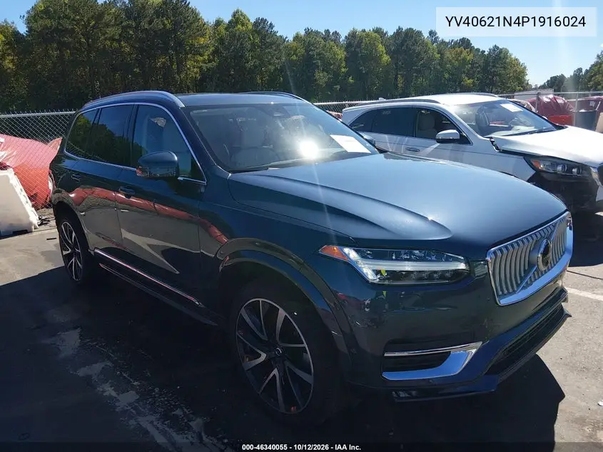 VOLVO XC90 2023, VIN YV40621N4P1916024