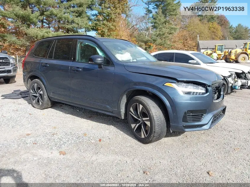 VOLVO XC90 2023, VIN YV4H60CW2P1963338