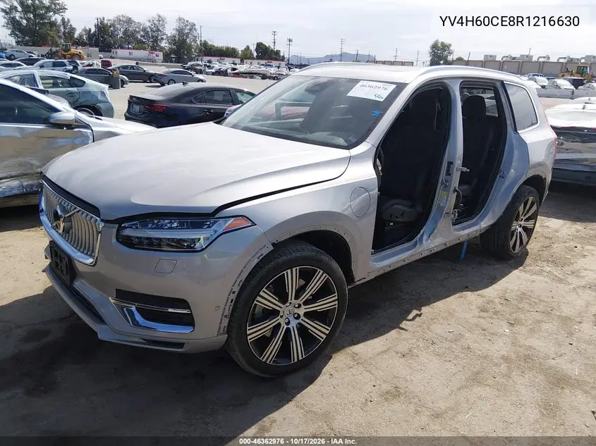 2024 VOLVO XC90 VIN YV4H60CE8R1216630 — фото 2
